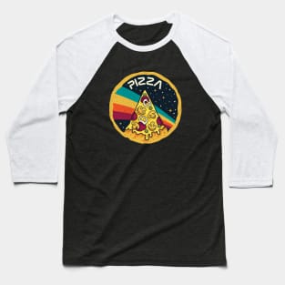 Vintage Pizza Baseball T-Shirt